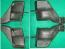Goldwing GL1800 06 to 10 DUCT, R. RR. L. RR AIR (LOWER) Set 64280-MCA-A80