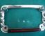 Honda Valkyrie 1500C,CT 97 to 03 Chrome decorative licence plate trim