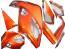 Goldwing GL1800 2003 COWL, L. SIDE *YR236M* (JUPITER Orange) 64292-MCA-000ZK