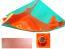 Goldwing GL1800 2003 Right cowl inner YR-239 Jupiter orange 64502-MCA-000ZQ