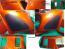 Goldwing GL1800 2003 Shelter Top Jupiter Orange YR-239 83152-MCA-000ZK
