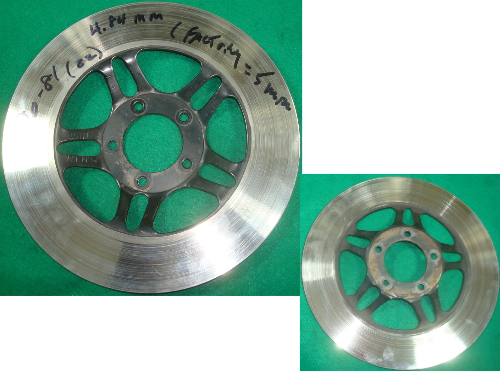 Goldwing GL1100 80to 81 (82) Brake rotor disk, Front 452A5-438-305