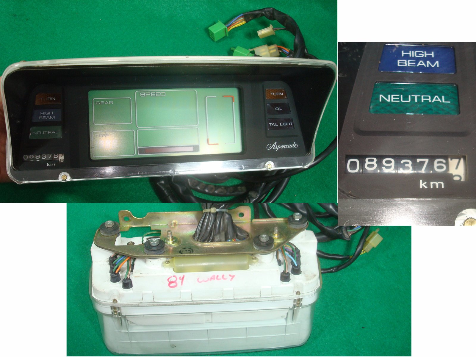 Goldwing GL1200 84 Aspencade INSTRUMENT, SUB-COMBINATION 37110-MG9-831