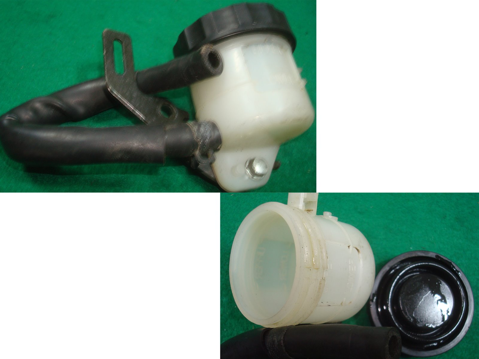 Goldwing GL1800 01 to 17 Brake reservoir, rear, assembly