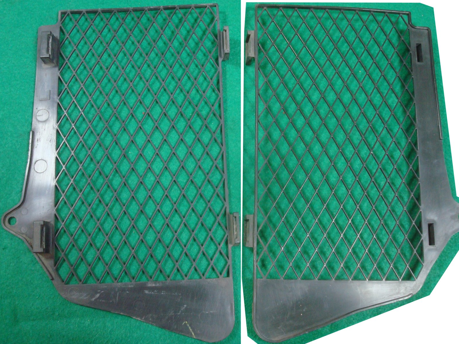 Goldwing GL1800 01 to 10 GRILLE, L. RADIATOR 19205-MCA-000