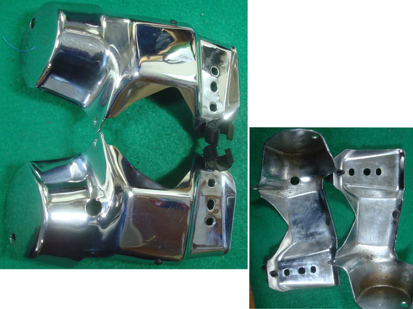Goldwing GL1200 84 to 87 COVER, L. CARBURETOR (and R., SET) 16150-MG9-770