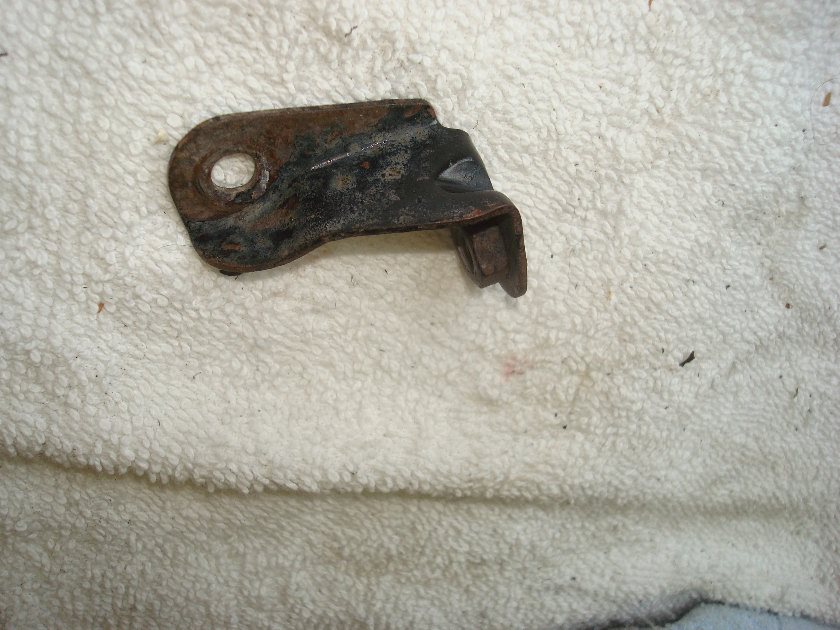 Goldwing GL1100 80 81 82 83 Fairing lower, front bottom bracket, left hand