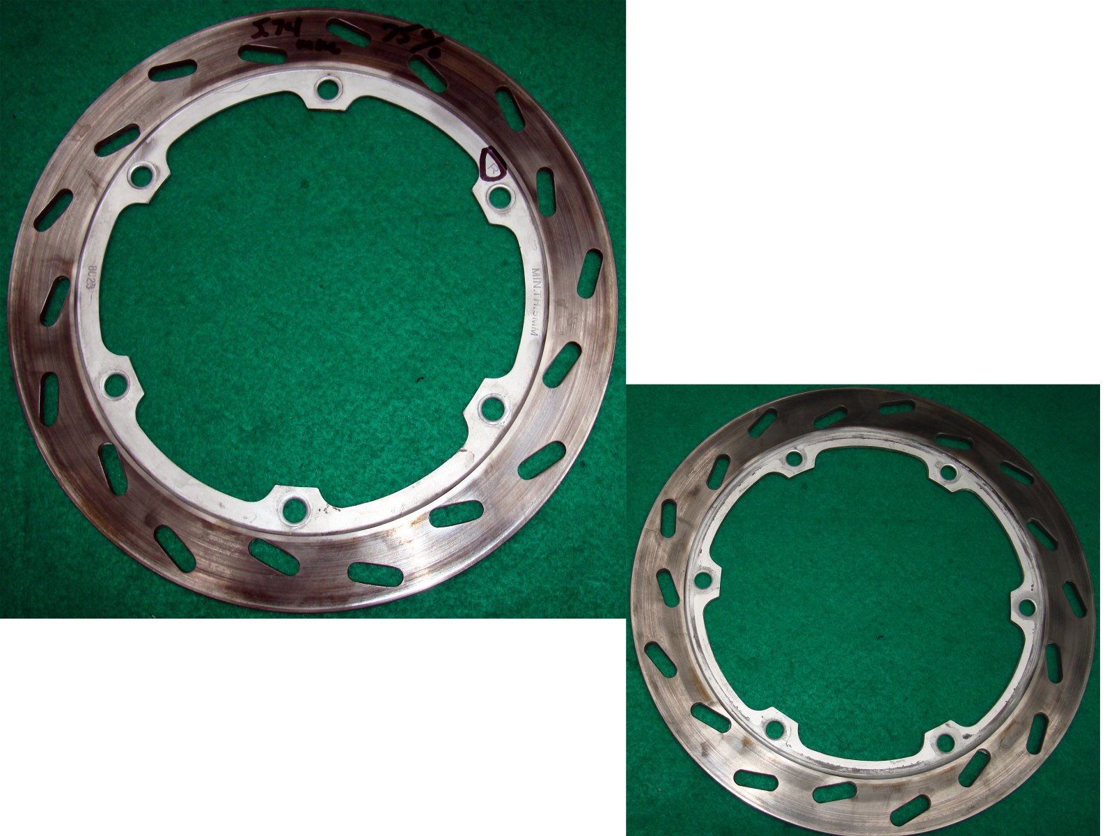Goldwing GL1500 88 to 89 DISK, FR. BRAKE Right 45251-MT2-003