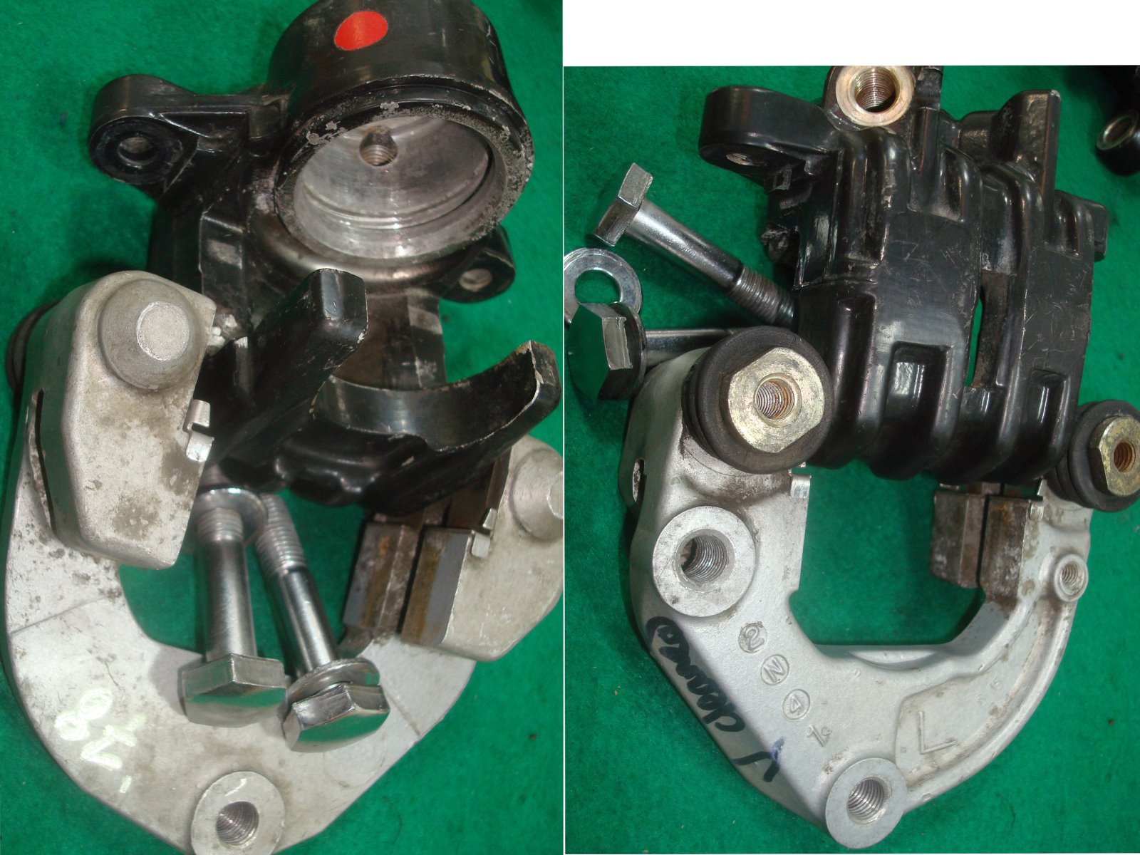 Goldwing GL1000 78 Caliper #35 Front Left on stay