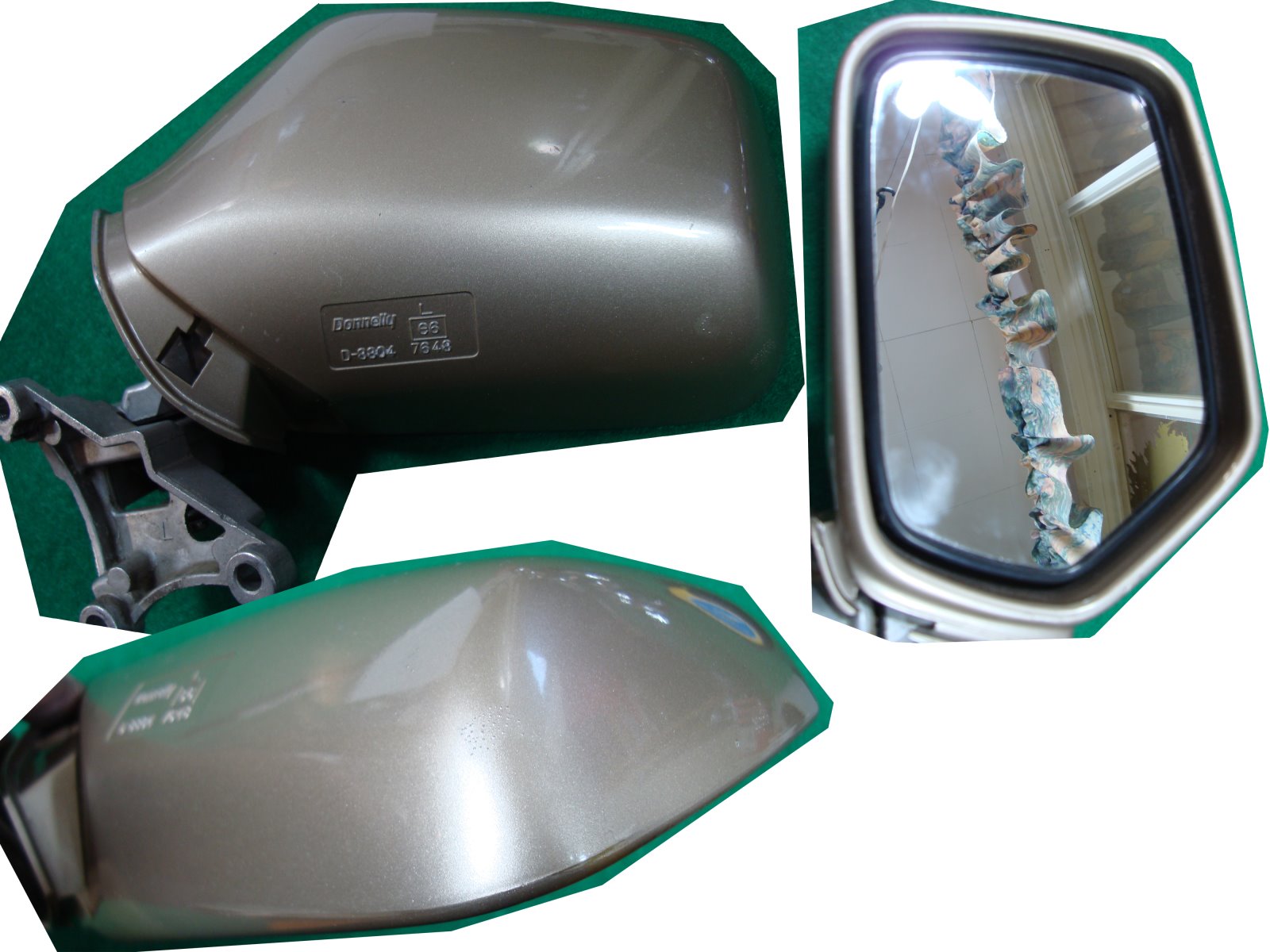 Goldwing GL1500 88 and 89 MIRROR ASSY L BACK YR149M MARTINI 88120-MN5-000ZC