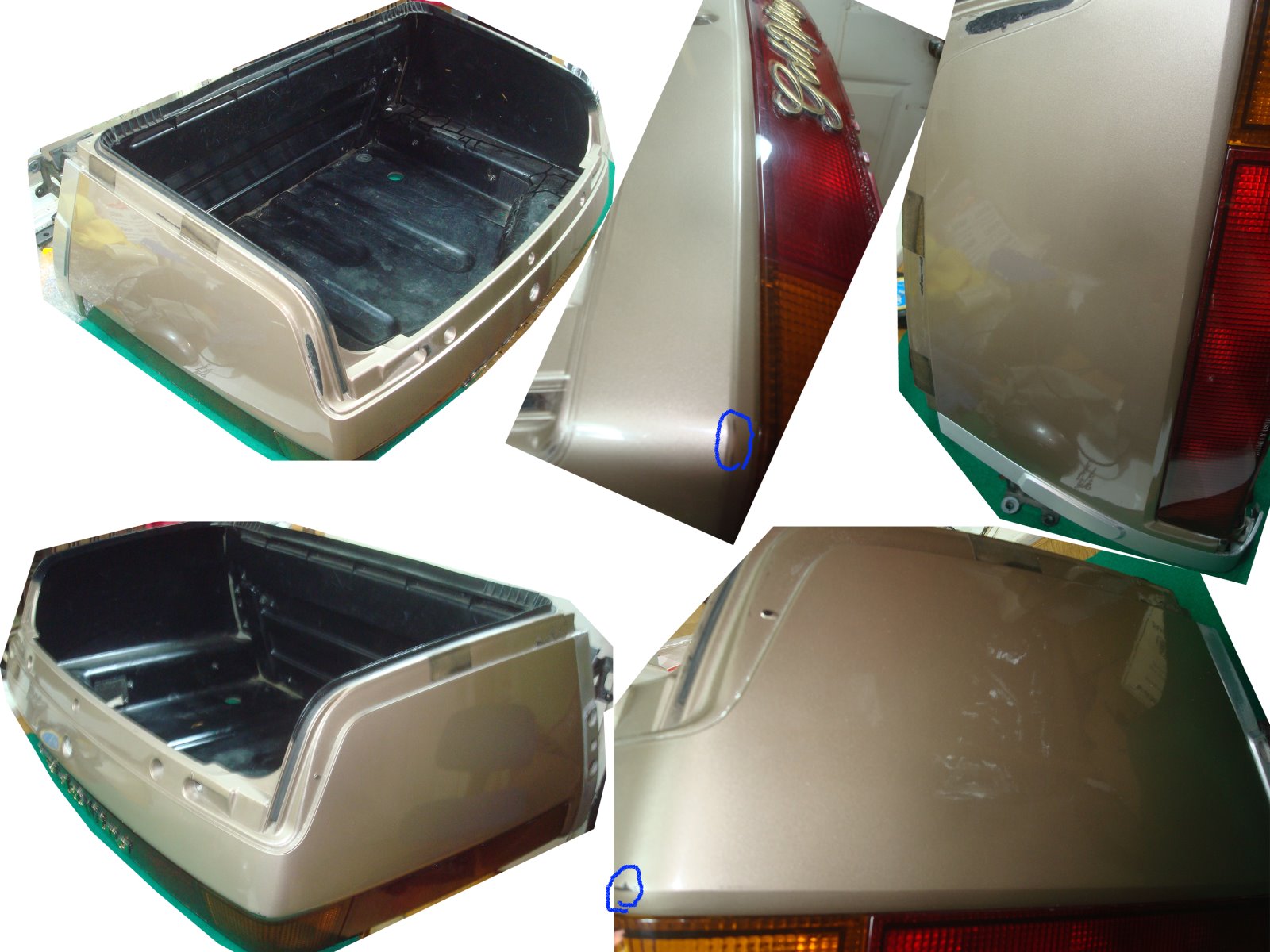 Goldwing GL1500 88 to 89 BOX, TRUNK YR149M MARTINI BEI META 80110-MN5-000ZC