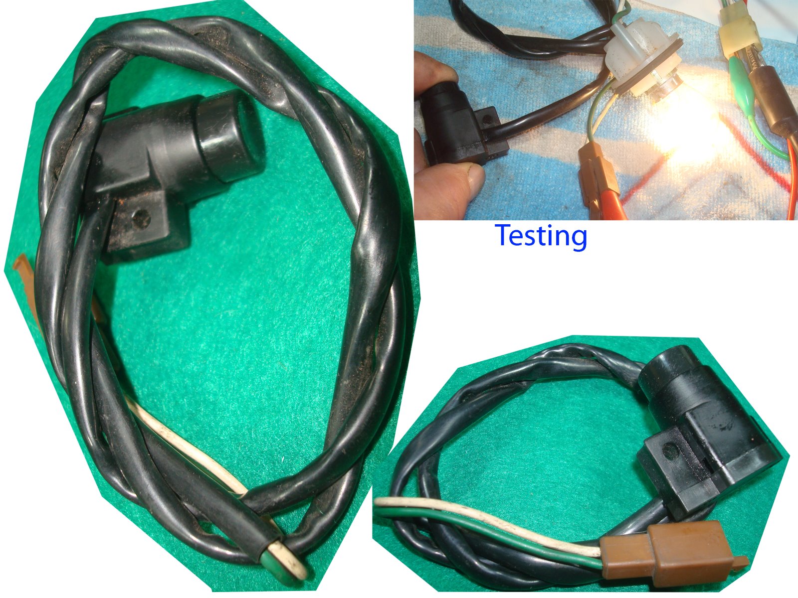 Goldwing GL1100 82 83 Passenger push to talk assembly