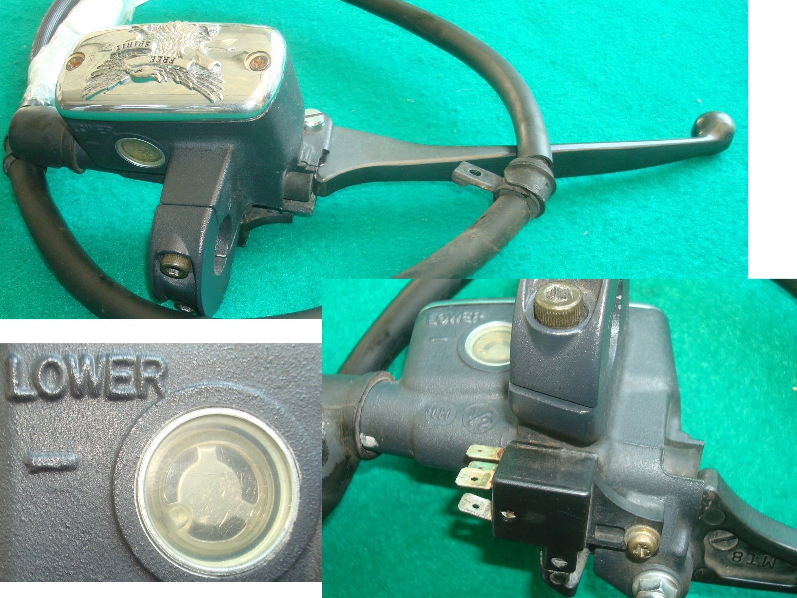 Goldwing GL1500 90 to 00 MASTER CYLINDER ASSY FR. BRAKE 45510-MAM-305
