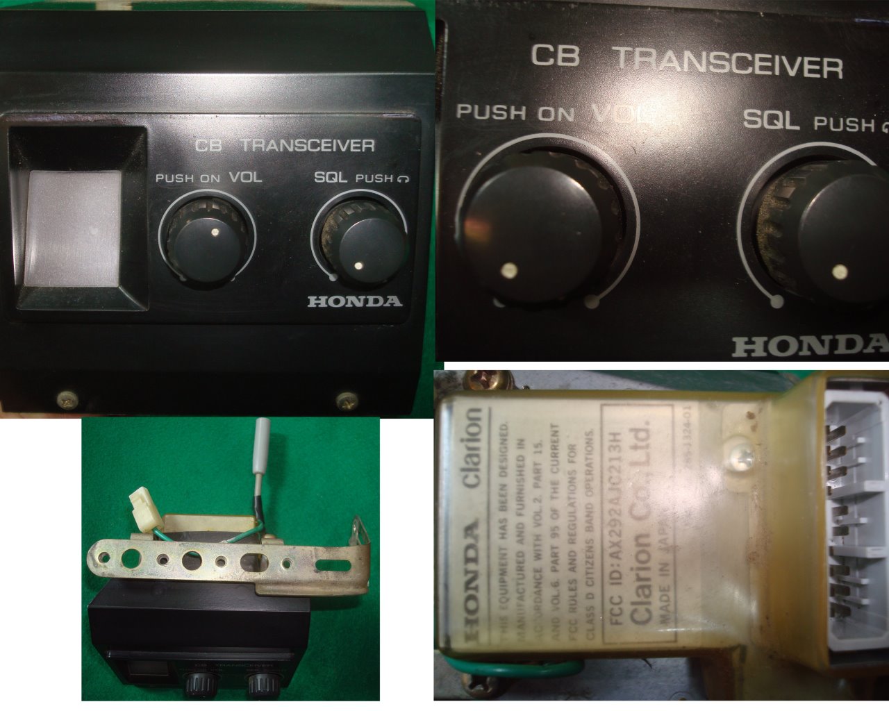 Goldwing GL1500 93 to  '00 TRANSCEIVER UNIT, CB 39250-MZ3-771