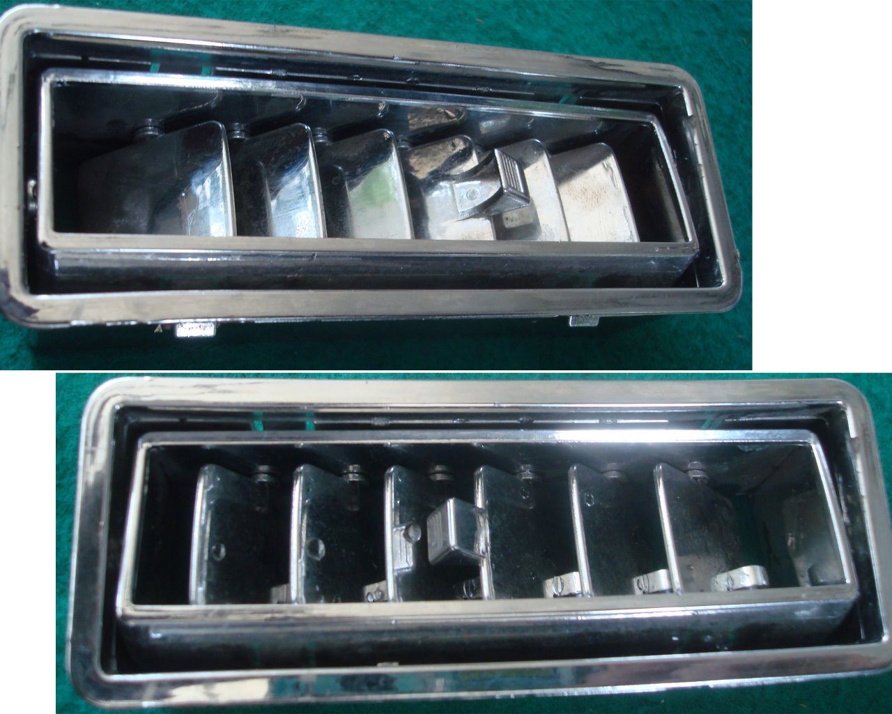 Goldwing GL1500 88 to 00 Upper shelter vent, (invertible: either side)