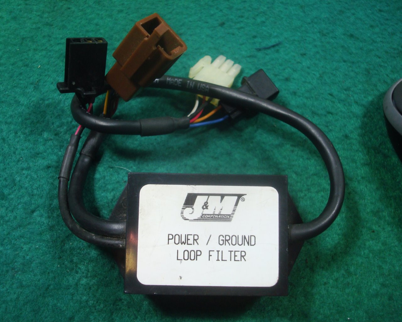 Goldwing GL1800 01 to 17 Noise filter ground loop isolater J&M