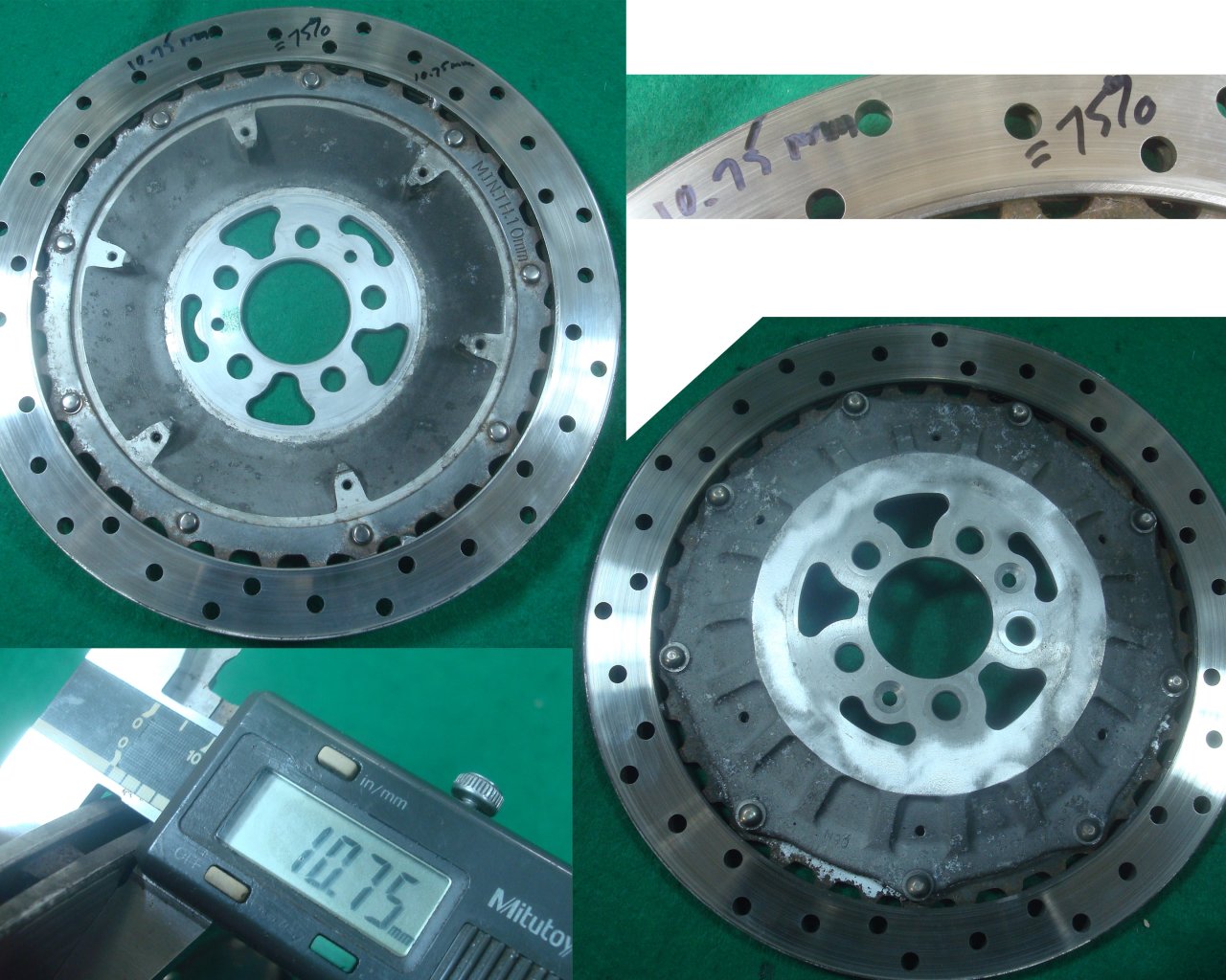Goldwing GL1800 01 to 17 Rear brake disk rotor 43250-MCA-013