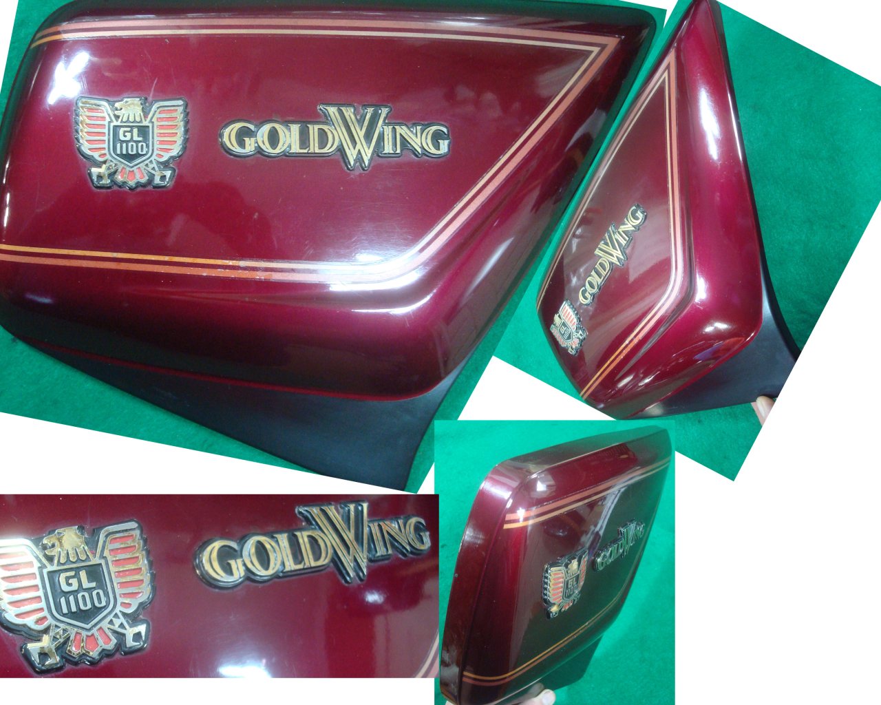 Goldwing GL1100 1983 Right Hand Side cover R114CU Wineberry 83601-MB9-950ZB