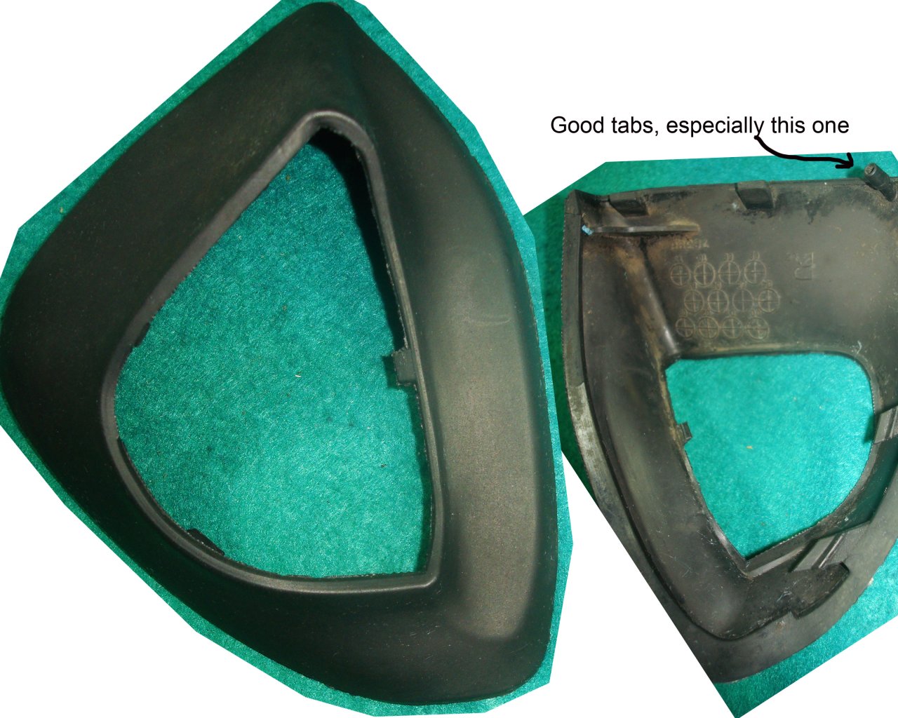 Goldwing GL1800 01 to 17 Mirror rubber boot R 88113-MCA-000