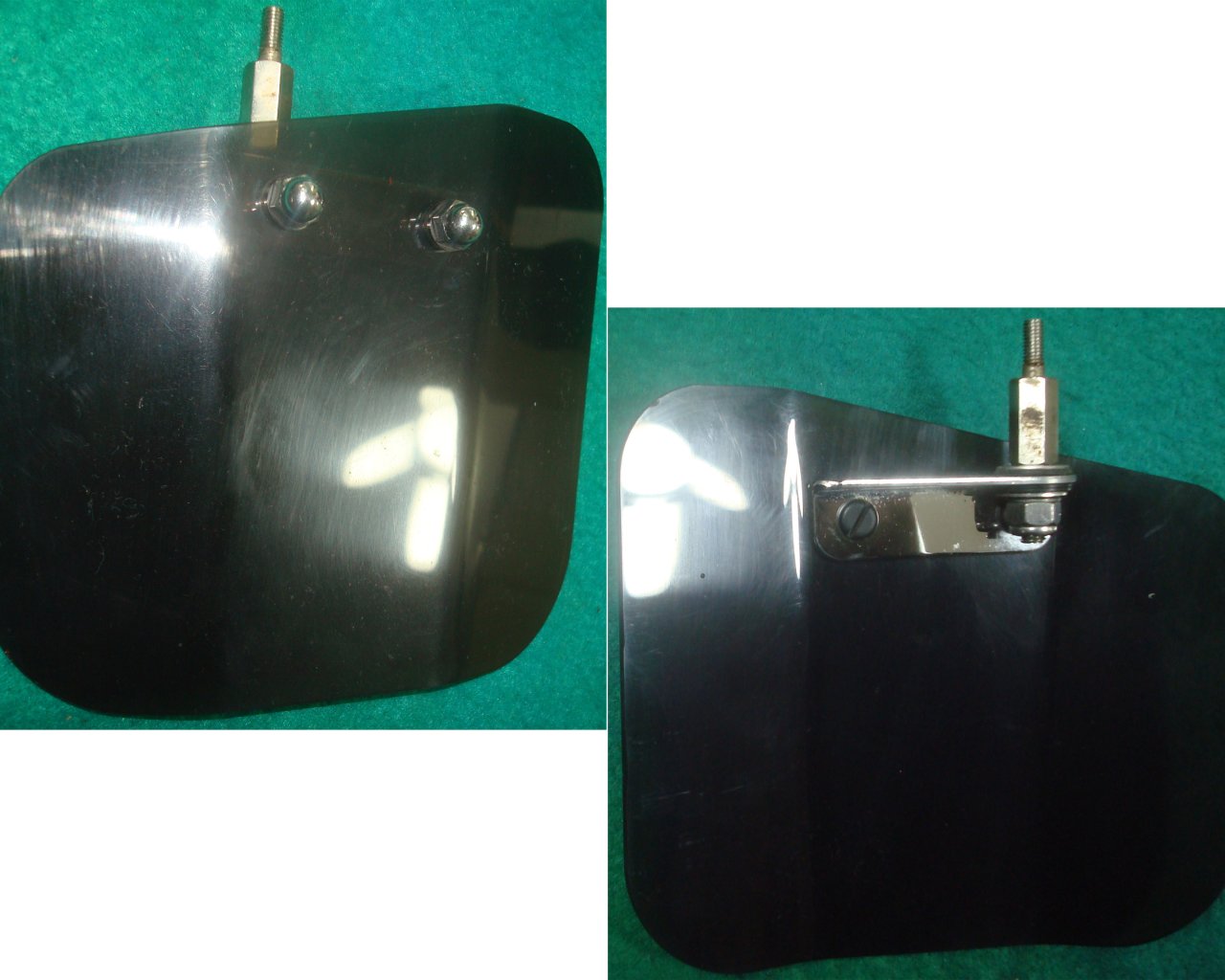 Goldwing GL1800 01 to 17 Baker Wing Mirror Deflector single RIGHT