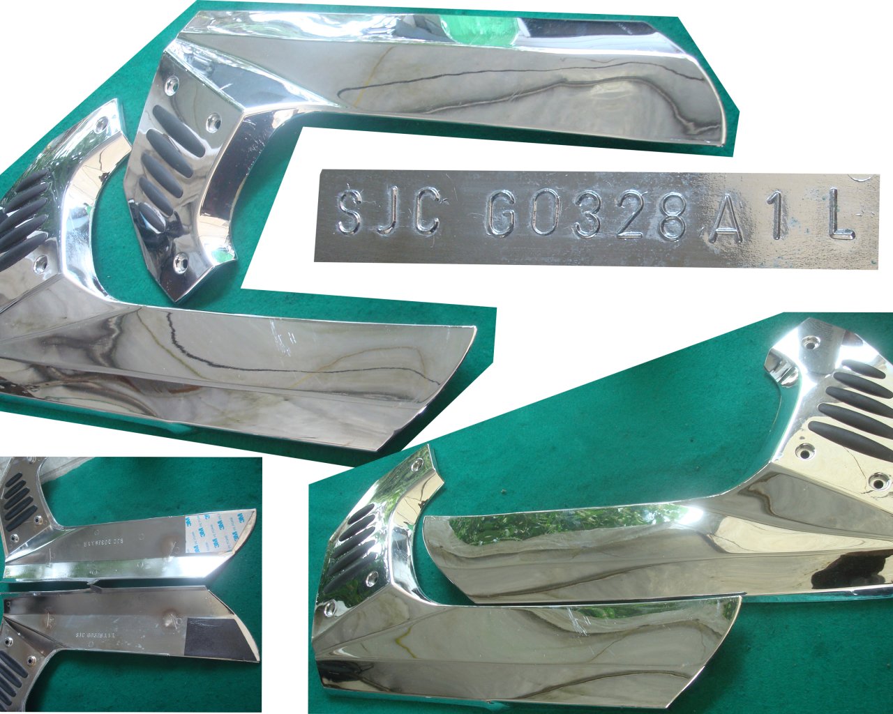Goldwing GL1800 01 to 17 Show Chrome Frame Cover 52-724