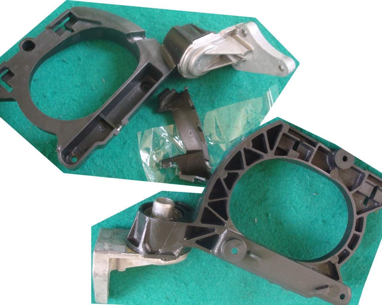 Goldwing GL1800 01 to 17 Mirror mount, Left, GOOD