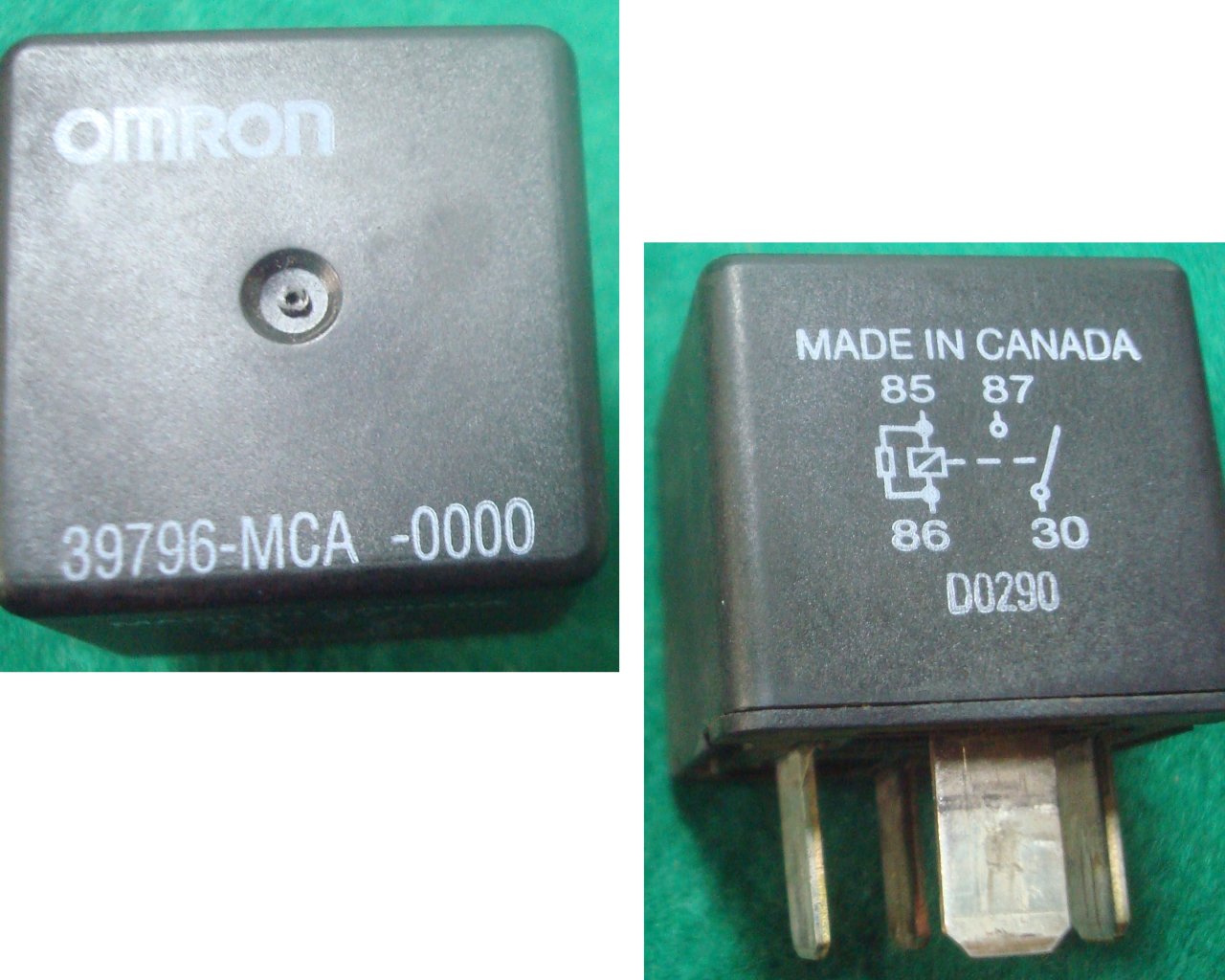 Goldwing GL1800 01 to 10 Relay 39796-MCA-0000 #2 39796-MCA-000