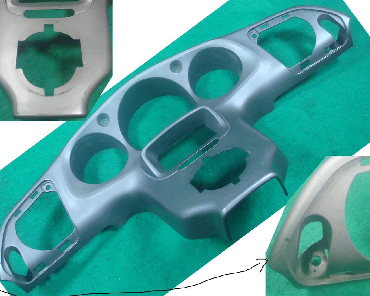 Goldwing GL1800 01 to 05 Meter panel cowl 64240-MCA-000ZA