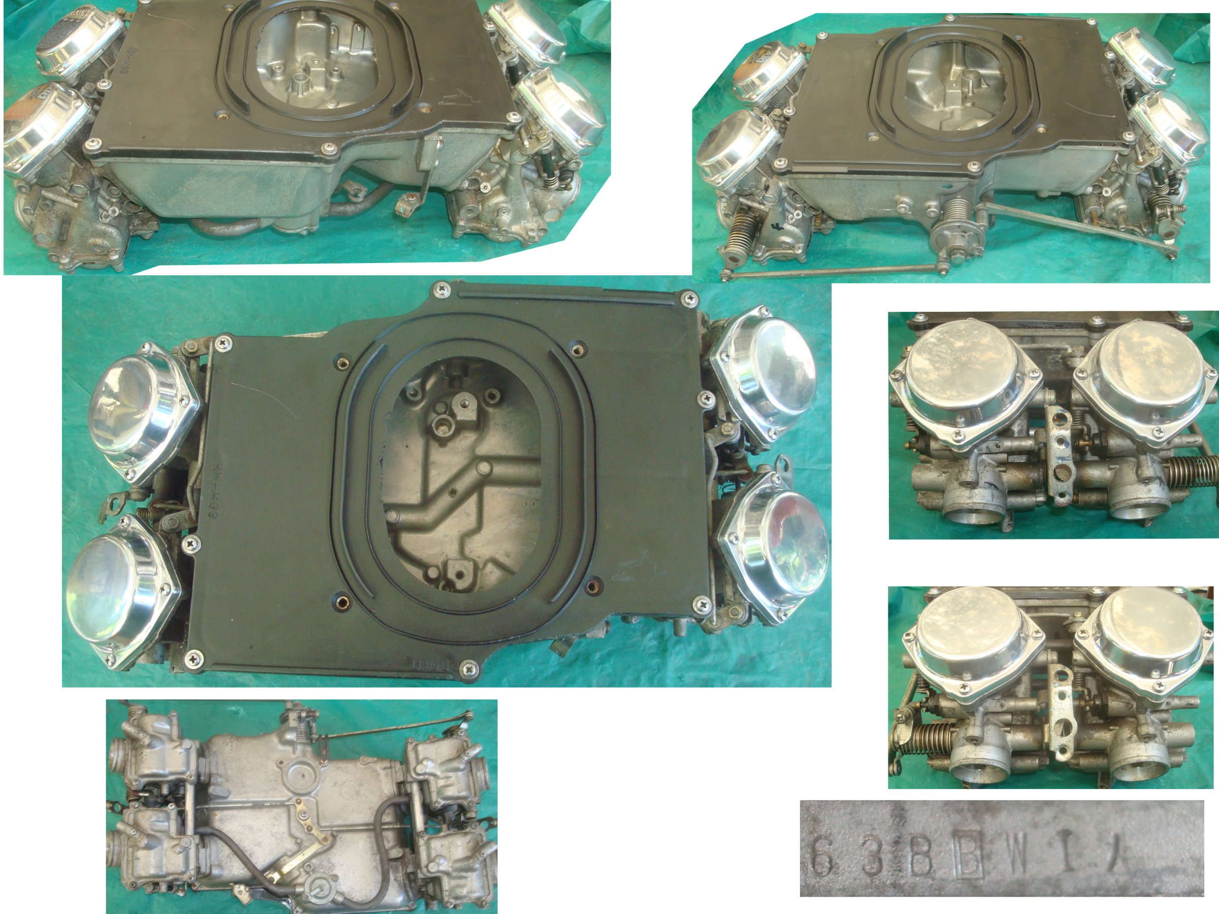 Goldwing GL1200 84-85(86-87) Carburetor SET Overhauled & Ready 16100-MG9-683