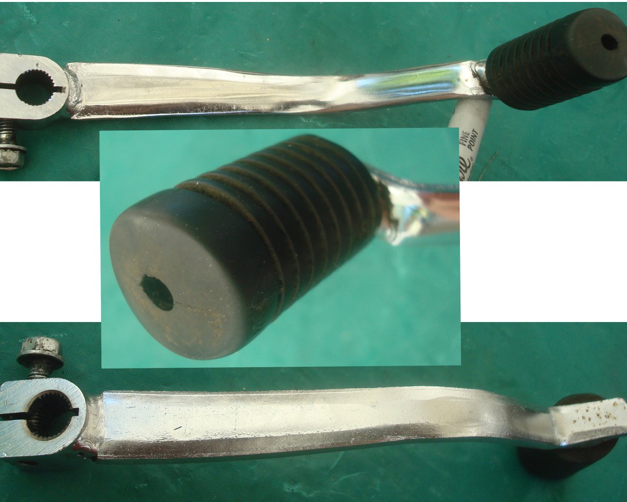 Goldwing GL1000, 1100 80-83 75-79 Gear shift lever w/ rubber 24701-MB9-780