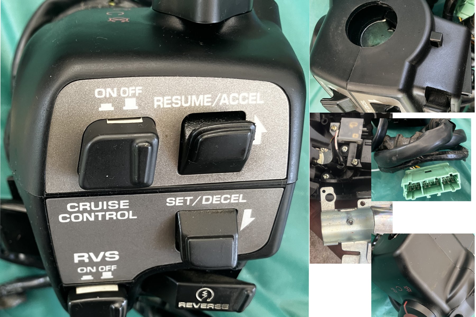 Goldwing GL1800 01 to 03 SWITCH SET, STARTER STOP 35013-MCA-000