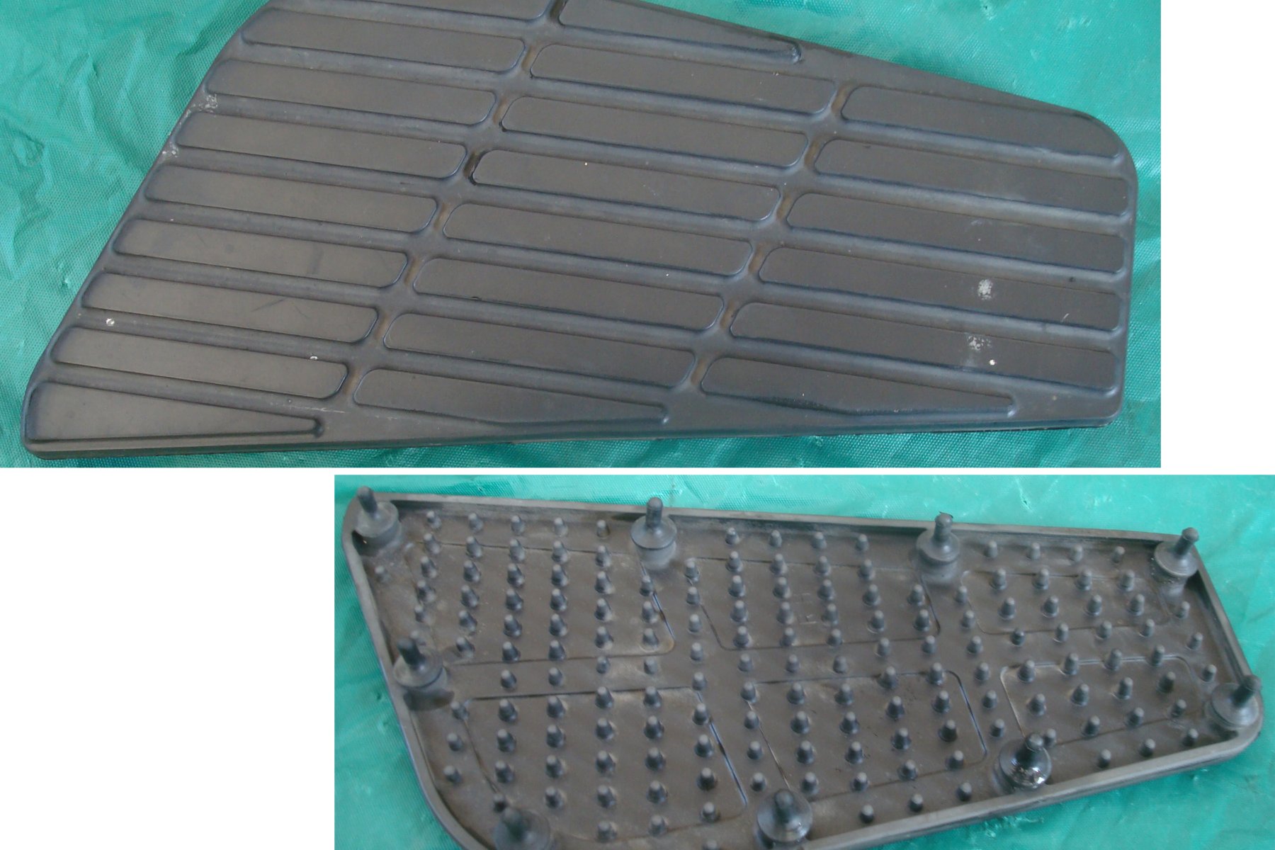 Goldwing GL1800 01 to 17 Pillon Rubber, passenger RIGHT 50718-MCA-000
