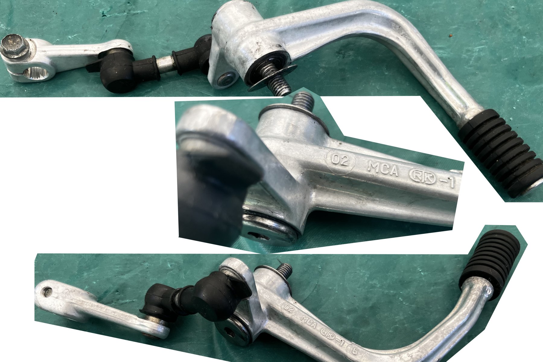 Goldwing GL1800 01 to 17 Gearshift pedal lever assembly 24705-MCA-000
