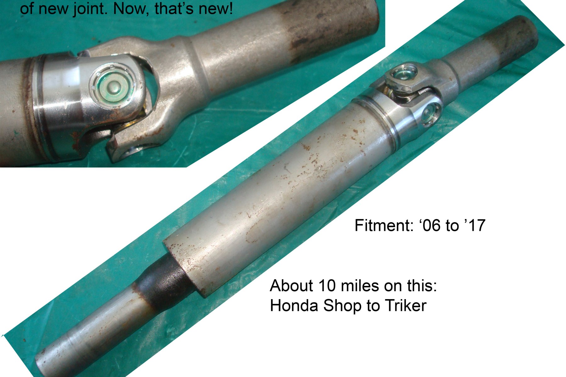 Goldwing GL1800 01 to '17 Propellor Drive Shaft Yoke 40200-MCA-A60