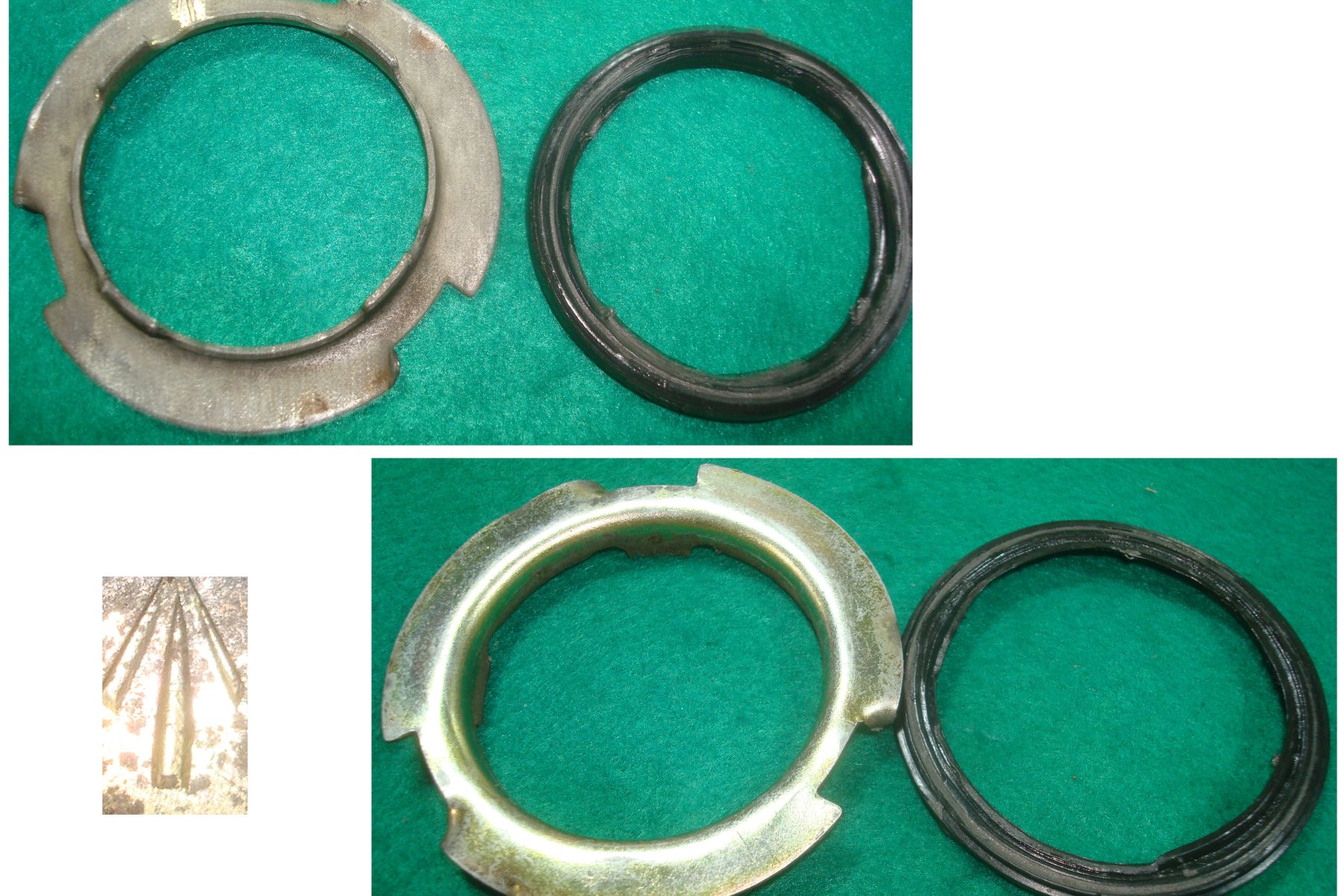 Goldwing GL1000 75 to 79 Retainer, fuel unit w/gasket seal 37802-371-000