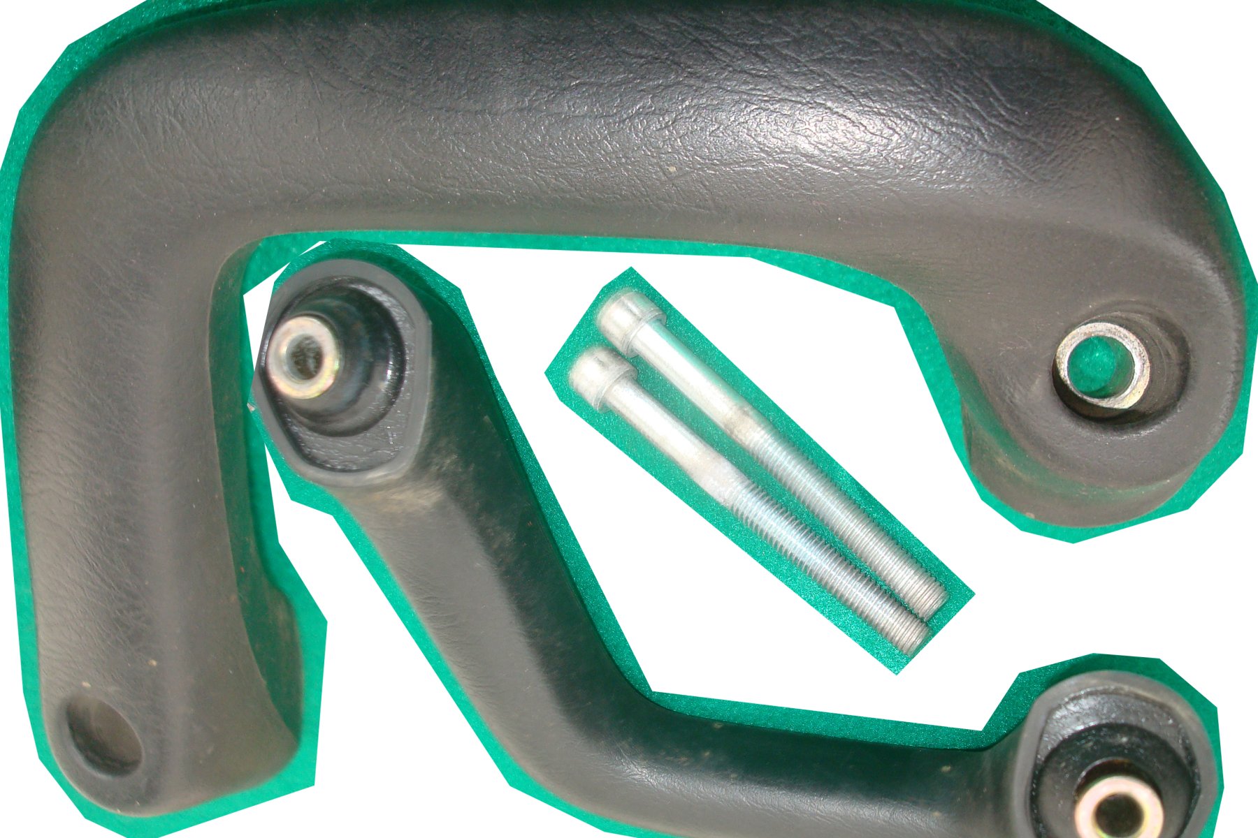 Goldwing GL1800 01 to 10 Passenger grip LEFT w/ bolts 84155-MCA-000ZA