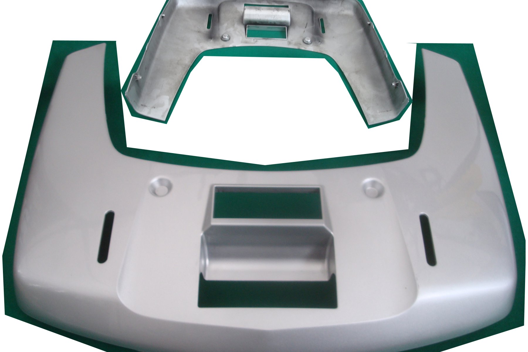 Goldwing GL1800 '05 and '07 COVER, TRUNK NHA27M (BIL SILV) 81141-MCA-000ZR