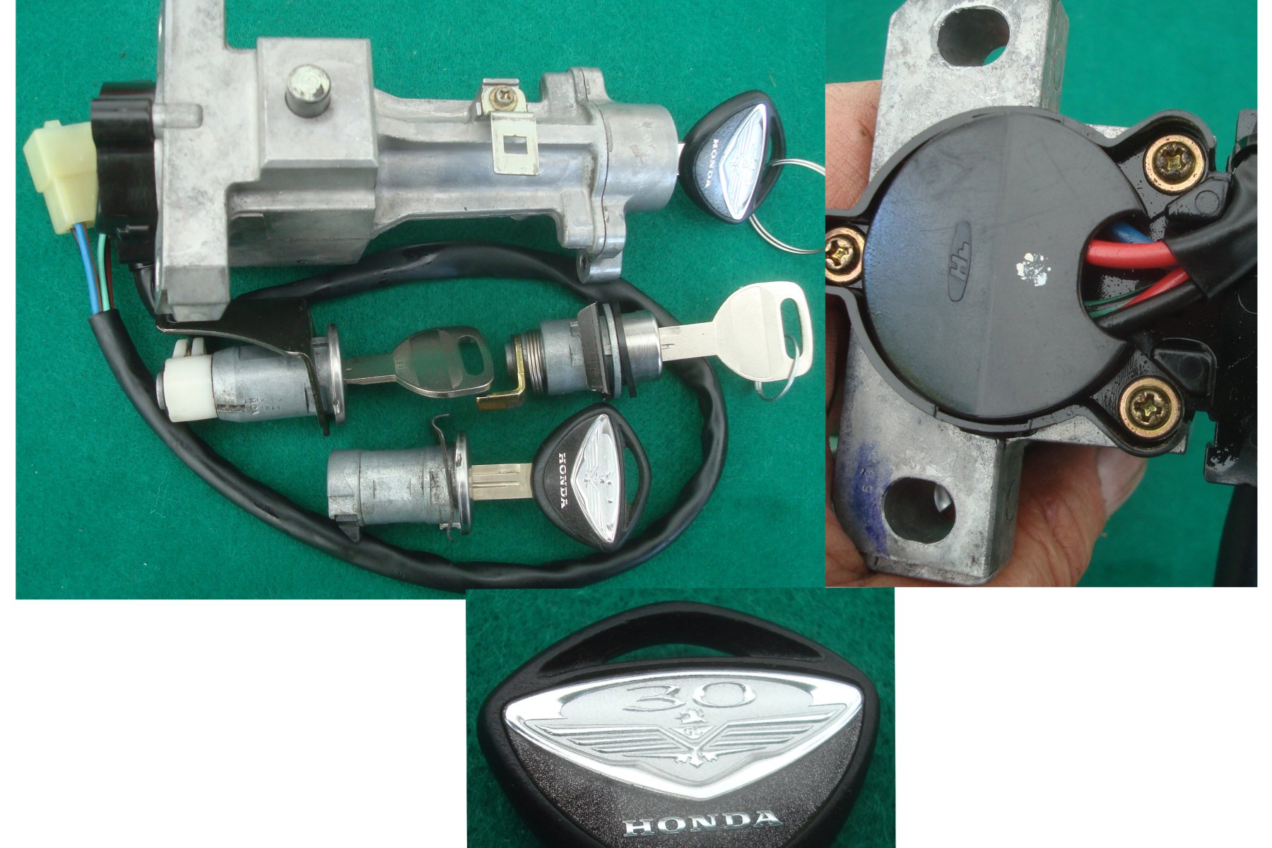 Goldwing GL1800 '01 to '05 SWITCH ASSY., COMBINATION LOCK *SET* 35100-MCA-671