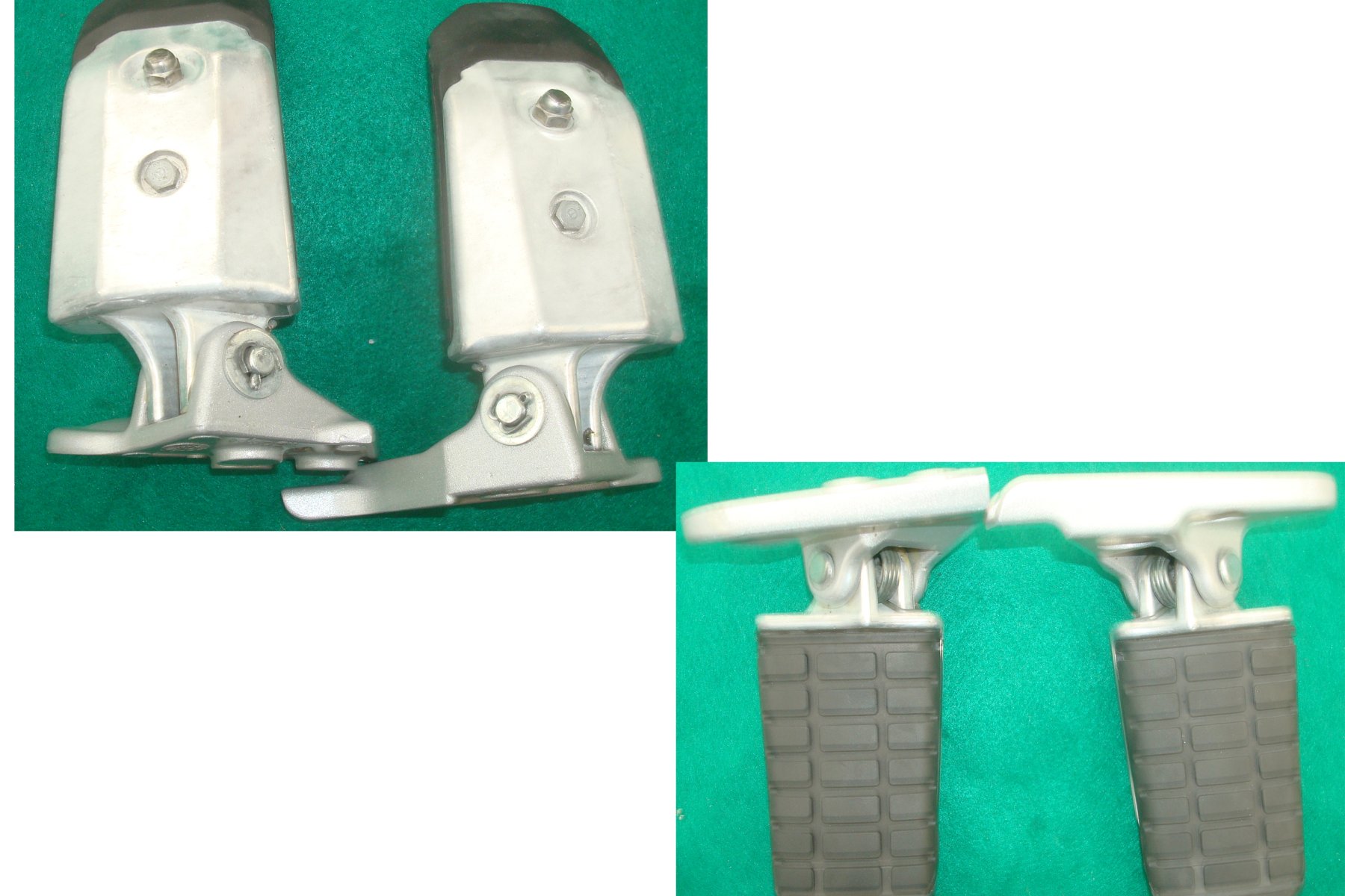 Goldwing GL1800 '01 to '17 Driver footpegs STEP assemblies SET