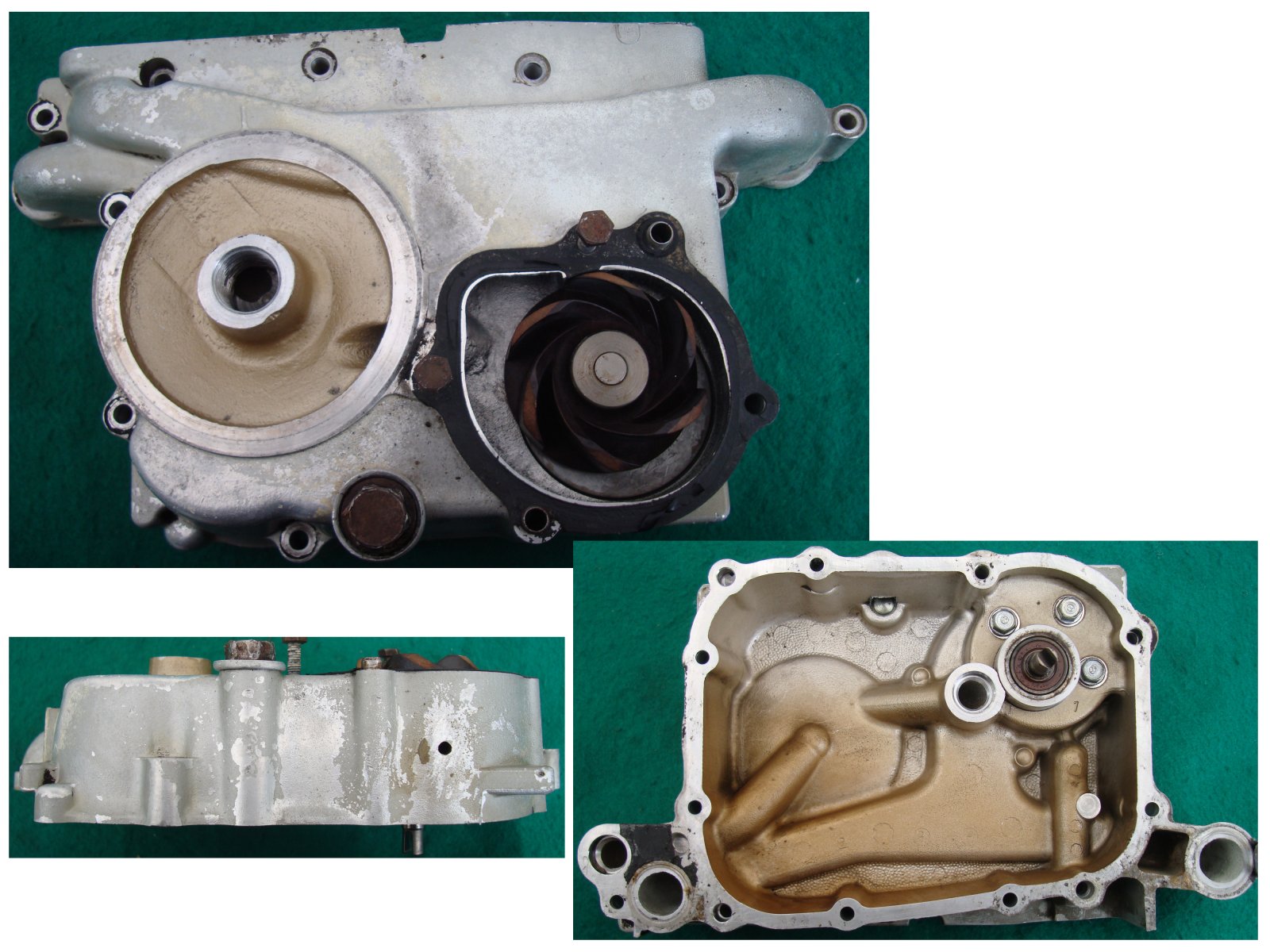 Goldwing GL1000 75 to 79 COVER, TRANSMISSION  w/pump 11360-371-000