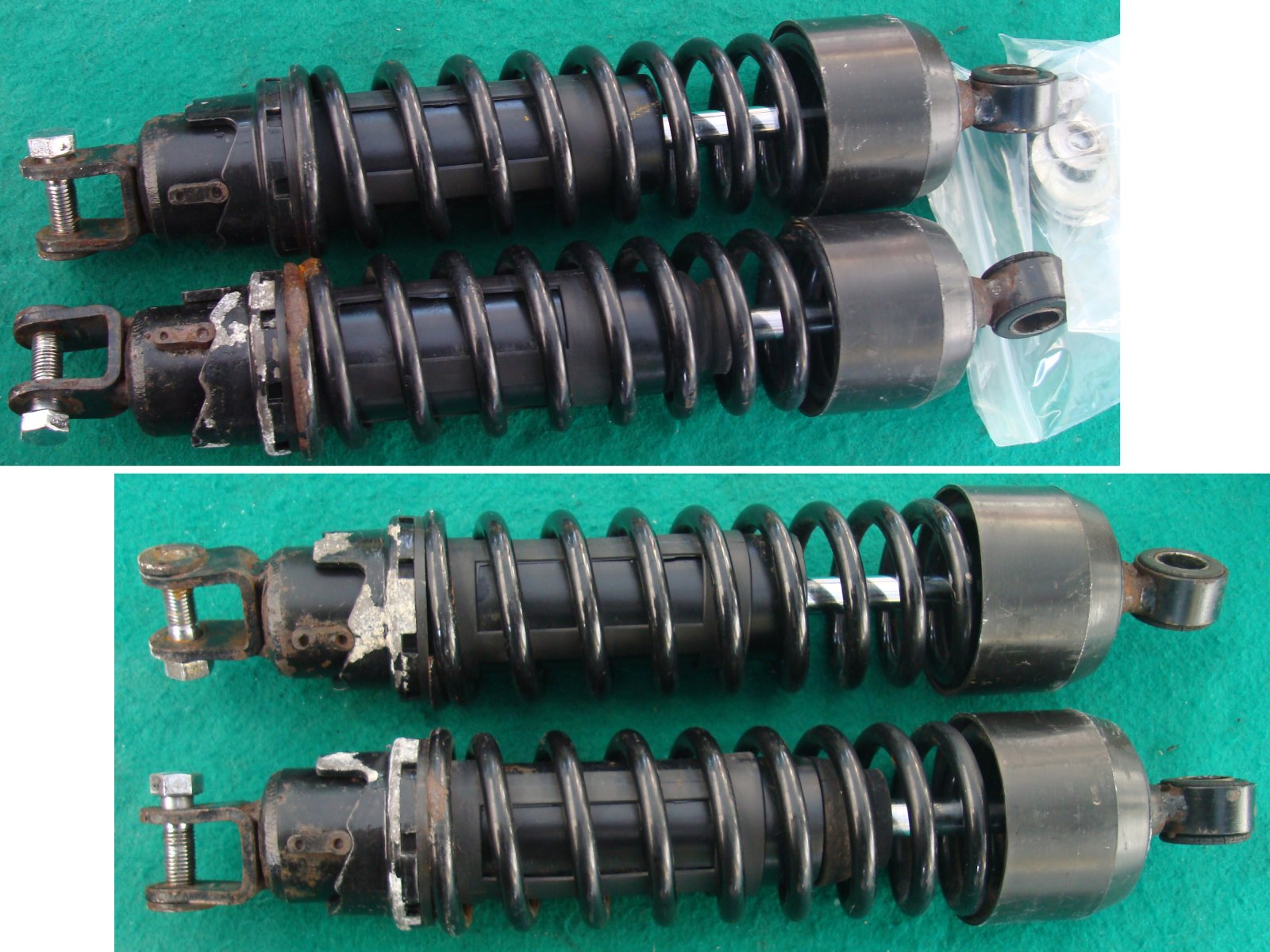 Goldwing GL1000 75 to 79 Rear shock absorber SET, GL1000