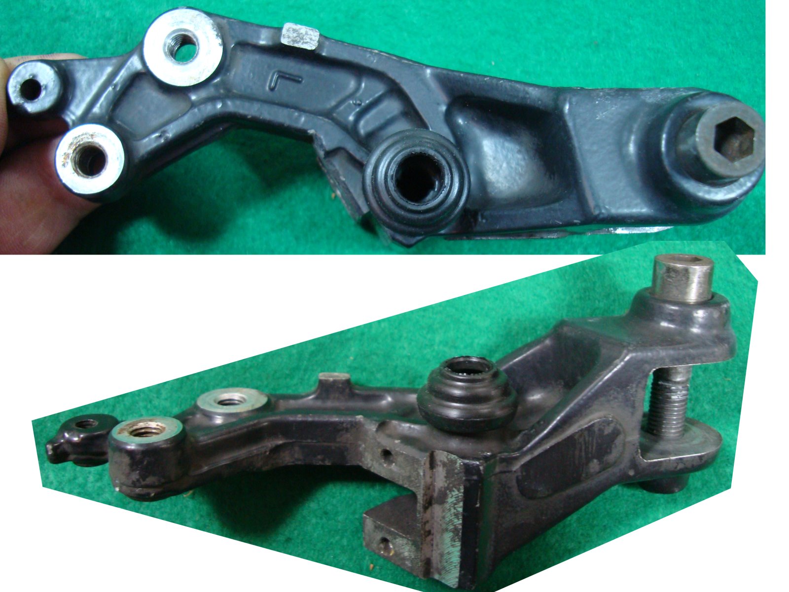 Goldwing GL1200 84 to 87 Bracket, L Fr. (Aspencade) 45110-MG9-871